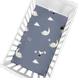 Newborn Baby Crib Fitted Sheet Baby Bed Mattress Cover Soft Breathable Cartoon Print Newborn Bedding For Cot Size 130*70cm