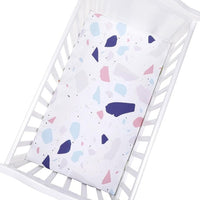 Newborn Baby Crib Fitted Sheet Baby Bed Mattress Cover Soft Breathable Cartoon Print Newborn Bedding For Cot Size 130*70cm