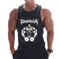 New gyms clothing cotton bodybuilding tank top bodybuilder mens tops sleeveless