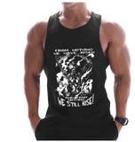New gyms clothing cotton bodybuilding tank top bodybuilder mens tops sleeveless