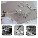 YouLaPan HP103-1 wedding hair accessories pearl bride headband pearl wedding headpieces for bride Bridal pins wedding clips