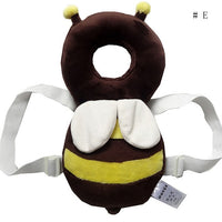 New Brand Cute Baby Infant Toddler Newborn Head Back Protector Safety Pad Harness Headgear Cartoon Baby Head Protection Pad
