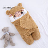 Soft Newborn Baby Wrap Blankets Baby Sleeping Bag Envelope For Newborn Sleepsack 100% Cotton thicken Cocoon for baby 0-9 Months