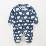 Newborn Baby Spring-Autumn Cotton Clothing Orangemom Baby Romper Boys Animal Costumes Boutique Pajama Roupa