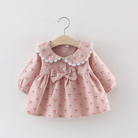 New Autumn Style Newborn Baby Girl Clothing Set Infant Rabbit Ears Suit Babies Girl Clothes