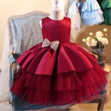 Infant Baby Girl Dress Lace Tulle Baptism Dresses for Girls 1st Year Birthday Beading Appliqued Party Wedding Baby Clothing