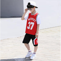 Kids Clothes Boy Sport Suits Teenage Summer Baby Boy Outfit Sets Short Sleeve T Shirt & Pants Casual 4 5 6 7 8 9 10 12 14 Years