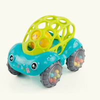 Baby Car Doll Toy Crib Mobile Bell Rings Grip Gutta Percha Hand Catching Ball s for Newborns 0-12 Months