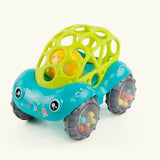 Baby Car Doll Toy Crib Mobile Bell Rings Grip Gutta Percha Hand Catching Ball s for Newborns 0-12 Months