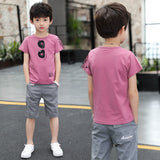 Teen Boys Clothing Sets Summer Boys Clothes Casual Outfit Kids Tracksuit For Boys Sport Suit Children Clothing 6 8 9 10 12 Year