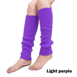Punk Solid Black Cool Knit Long Socks Women Outdoor Knee High Elastic Leg Warmers 2021 Lady Warm Slim Gothic Hip-hop Rock Sock