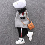 Baby Boy Clothes Sets Summer Casual Cotton Kid Top + Black Shorts Toddler Short Sleeve Golf Sports Outfits