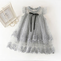 Summer Kids Dresses For Girls Tutu Fluffy Cake Smash Dress Elegant Princess Party Wedding Dress Girl Birthday Clothing 3 8Y