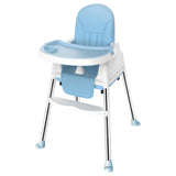 Multifunctional Baby Dining Chair Height Adjustable Baby High Chair With Feeding Tray Foldable Dining Table Seat