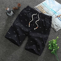 Mens Shorts Casual Short Pants Men Sports Cropped Shorts Drawstring Shorts Men's Clothing Korean Fashion Shorts for Men