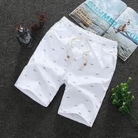 Mens Shorts Casual Short Pants Men Sports Cropped Shorts Drawstring Shorts Men's Clothing Korean Fashion Shorts for Men