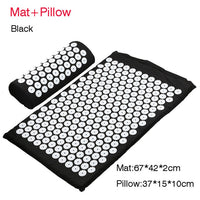 Massager Cushion Massage Yoga Mat Acupressure mat Relieve Stress Back Body Pain Spike Mat Massage Mat
