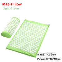 Massager Cushion Massage Yoga Mat Acupressure mat Relieve Stress Back Body Pain Spike Mat Massage Mat
