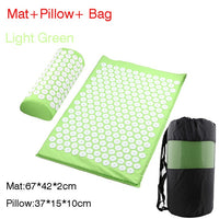 Massager Cushion Massage Yoga Mat Acupressure mat Relieve Stress Back Body Pain Spike Mat Massage Mat