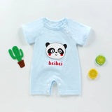 Menoea Newborn Lovely Romper Summer Cartoon Outfits Short Sleeve Costume Infant Clothes Suits Toddler baby clothes romper