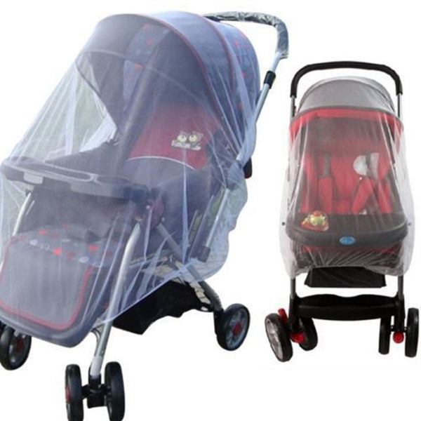 Hot White Infants Baby Girls Boys Stroller Pushchair Mosquito Insect Net Safe Mesh Buggy Crib Netting Cart Mosquito Net