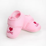 Soft Leather Baby Moccasins Shoes Newborn Rubber Sole First Walkers Floral Border Toddler Shoes Infant Girls Anti-slip Prewalker