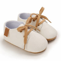 Soft Leather Baby Moccasins Shoes Newborn Rubber Sole First Walkers Floral Border Toddler Shoes Infant Girls Anti-slip Prewalker