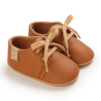 Soft Leather Baby Moccasins Shoes Newborn Rubber Sole First Walkers Floral Border Toddler Shoes Infant Girls Anti-slip Prewalker