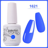 Clou Beaute Gel Nail Polish 15ml Base Foundation and No Wipe Top Coat Transparent Primer Soak off Lacquer Rose Gold Varnish