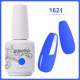 Clou Beaute Gel Nail Polish 15ml Base Foundation and No Wipe Top Coat Transparent Primer Soak off Lacquer Rose Gold Varnish