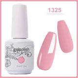 Clou Beaute Gel Nail Polish 15ml Base Foundation and No Wipe Top Coat Transparent Primer Soak off Lacquer Rose Gold Varnish