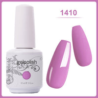 Clou Beaute Gel Nail Polish 15ml Base Foundation and No Wipe Top Coat Transparent Primer Soak off Lacquer Rose Gold Varnish