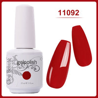Clou Beaute Gel Nail Polish 15ml Base Foundation and No Wipe Top Coat Transparent Primer Soak off Lacquer Rose Gold Varnish