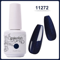 Clou Beaute Gel Nail Polish 15ml Base Foundation and No Wipe Top Coat Transparent Primer Soak off Lacquer Rose Gold Varnish