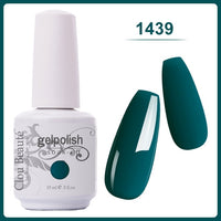 Clou Beaute Gel Nail Polish 15ml Base Foundation and No Wipe Top Coat Transparent Primer Soak off Lacquer Rose Gold Varnish