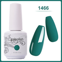 Clou Beaute Gel Nail Polish 15ml Base Foundation and No Wipe Top Coat Transparent Primer Soak off Lacquer Rose Gold Varnish