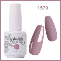Clou Beaute Gel Nail Polish 15ml Base Foundation and No Wipe Top Coat Transparent Primer Soak off Lacquer Rose Gold Varnish