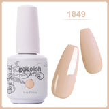 Clou Beaute Gel Nail Polish 15ml Base Foundation and No Wipe Top Coat Transparent Primer Soak off Lacquer Rose Gold Varnish