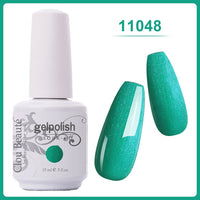 Clou Beaute Gel Nail Polish 15ml Base Foundation and No Wipe Top Coat Transparent Primer Soak off Lacquer Rose Gold Varnish