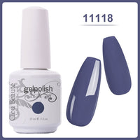 Clou Beaute Gel Nail Polish 15ml Base Foundation and No Wipe Top Coat Transparent Primer Soak off Lacquer Rose Gold Varnish