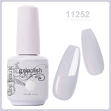 Clou Beaute Gel Nail Polish 15ml Base Foundation and No Wipe Top Coat Transparent Primer Soak off Lacquer Rose Gold Varnish