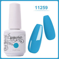Clou Beaute Gel Nail Polish 15ml Base Foundation and No Wipe Top Coat Transparent Primer Soak off Lacquer Rose Gold Varnish