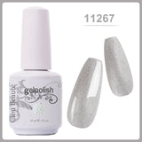 Clou Beaute Gel Nail Polish 15ml Base Foundation and No Wipe Top Coat Transparent Primer Soak off Lacquer Rose Gold Varnish