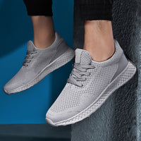Men's Sneakers Casual Shoes New Breathable Mesh Black Men Shoes Spring High Quality Tenis Shoes Big Size Zapatillas Hombre