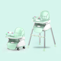 Portable Folding Baby Dining High Chair/Trona Bebé Children Feeding Chair Toddler Booster Seat  Kids Food Eating Chair Baby Seat