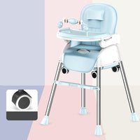 Portable Folding Baby Dining High Chair/Trona Bebé Children Feeding Chair Toddler Booster Seat  Kids Food Eating Chair Baby Seat
