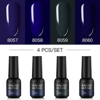NAILWIND Manicure Gel Set 6Pcs/Kit 8ml Hybrid Semi Permanent UV LED Base Top Coat Nail Gel For Nail Art Gel Nail Polish Set