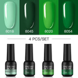 NAILWIND Manicure Gel Set 6Pcs/Kit 8ml Hybrid Semi Permanent UV LED Base Top Coat Nail Gel For Nail Art Gel Nail Polish Set