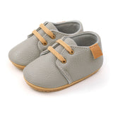 New Baby Shoes Retro Leather Boy Girl Shoes Multicolor Toddler Rubber Sole Anti-slip First Walkers Infant Newborn Moccasins