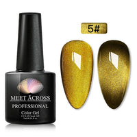 Magnet Cat Eye Gel Nail Polish 3D Effect UV Gel Nail polish Soak off 33 Colors Chameleon Magnetic Gel Varnishes Manicure Lacquer